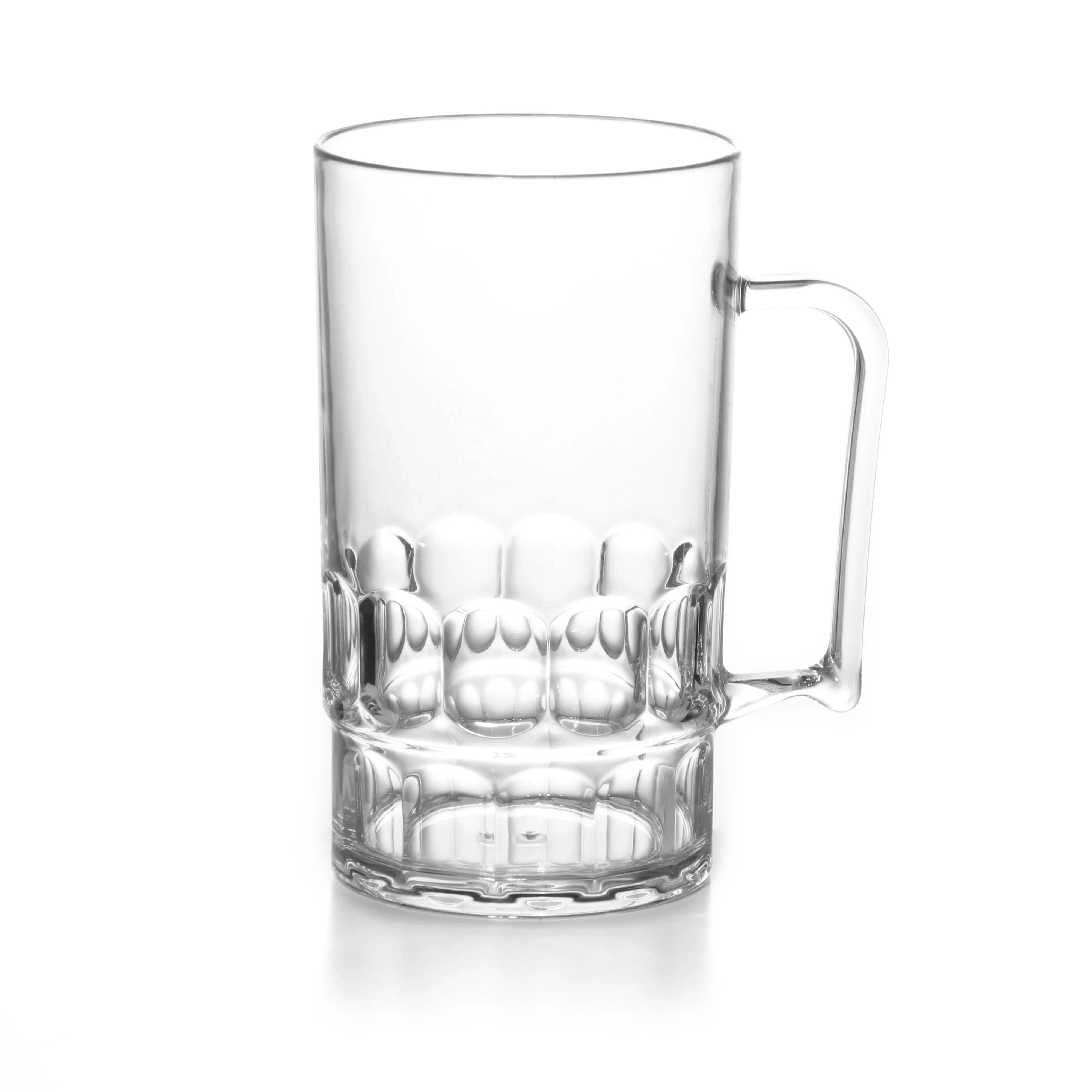 600ml  SAN Beer Mug   Crystal Acrylic Beer Glass   Tritan  Beer Mugs with   Handle   Bpa Free