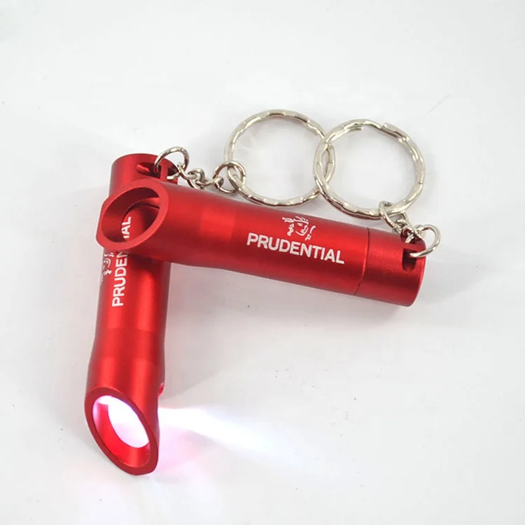 LINLI Mini 3 Light Aluminum LED Opener Keychain Metal Keyring Opener Customized Logo Laser Engraving Flashlight Key Ring