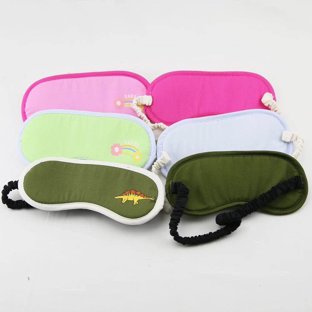 Wholesale 100% Bamboo Fiber Blackout Comfortable Eyemask Adjustable Face Sleep Mask for Travel