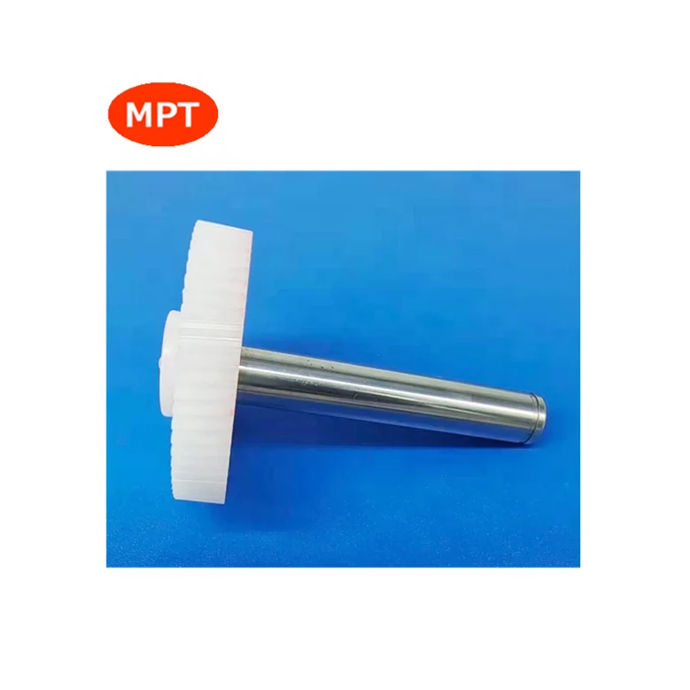 
Injection molding plastic gear with metal shaft with more than 20 years experiences 