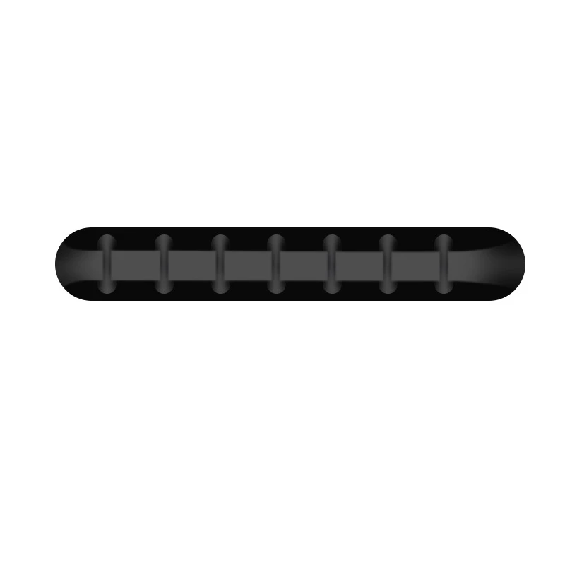 Silicone Cable Organizer USB Data Cable Winder Flexible Cable Management Cord Clips For Mouse Headphone Earphone Car Wire Holder