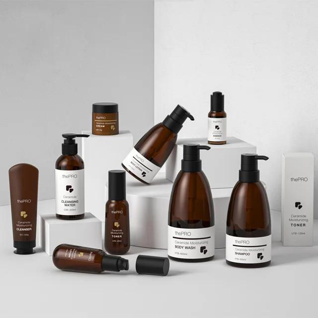 High quality PET plastic shampoo water bottle shower gel bottle lotion pump 100 ml 200 ml 250 ml300 ml 400 ml 500 ml 600 ml