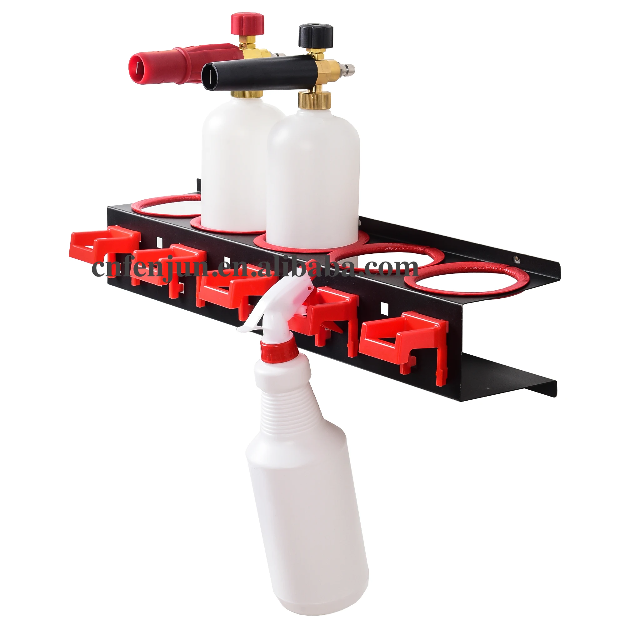 Car Detailing Spray Bottle Storage Rack  Car Beauty Shop Accessory Display Auto Cleaning Detailing Tools Hanger