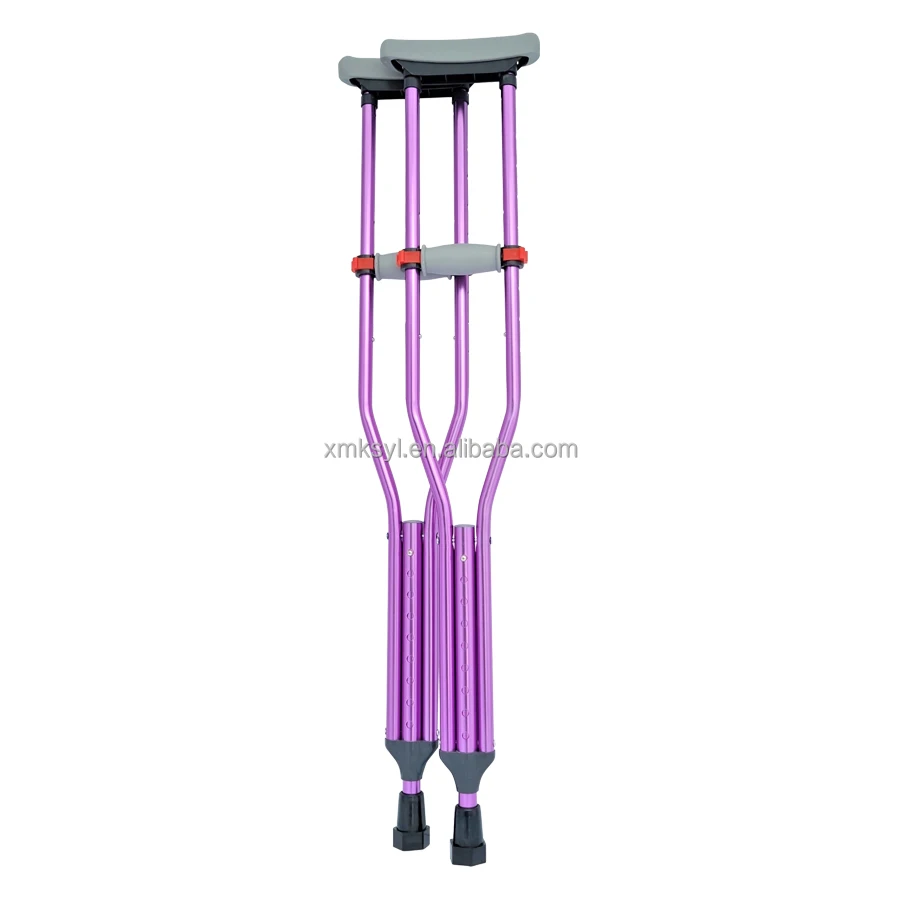 Comfortable Grip and Support rubbers ergonomic fracture medical colour adjust crutches arm cushion