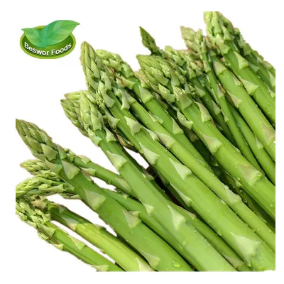Wholesale 2022 spring crop IQF frozen green asparagus spear new crop with good prices