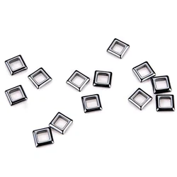 Medium hole diamond-shaped hematite jewelry beaded beads can be customized
