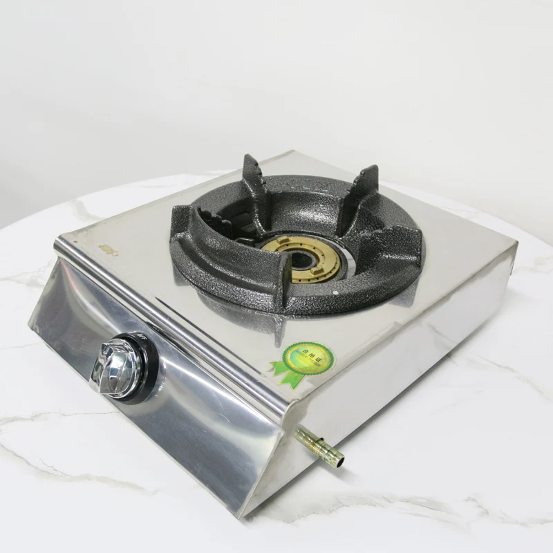 Портативная мойка высокого давления для кемпинга вок горелки из нержавеющей стали газовая плита