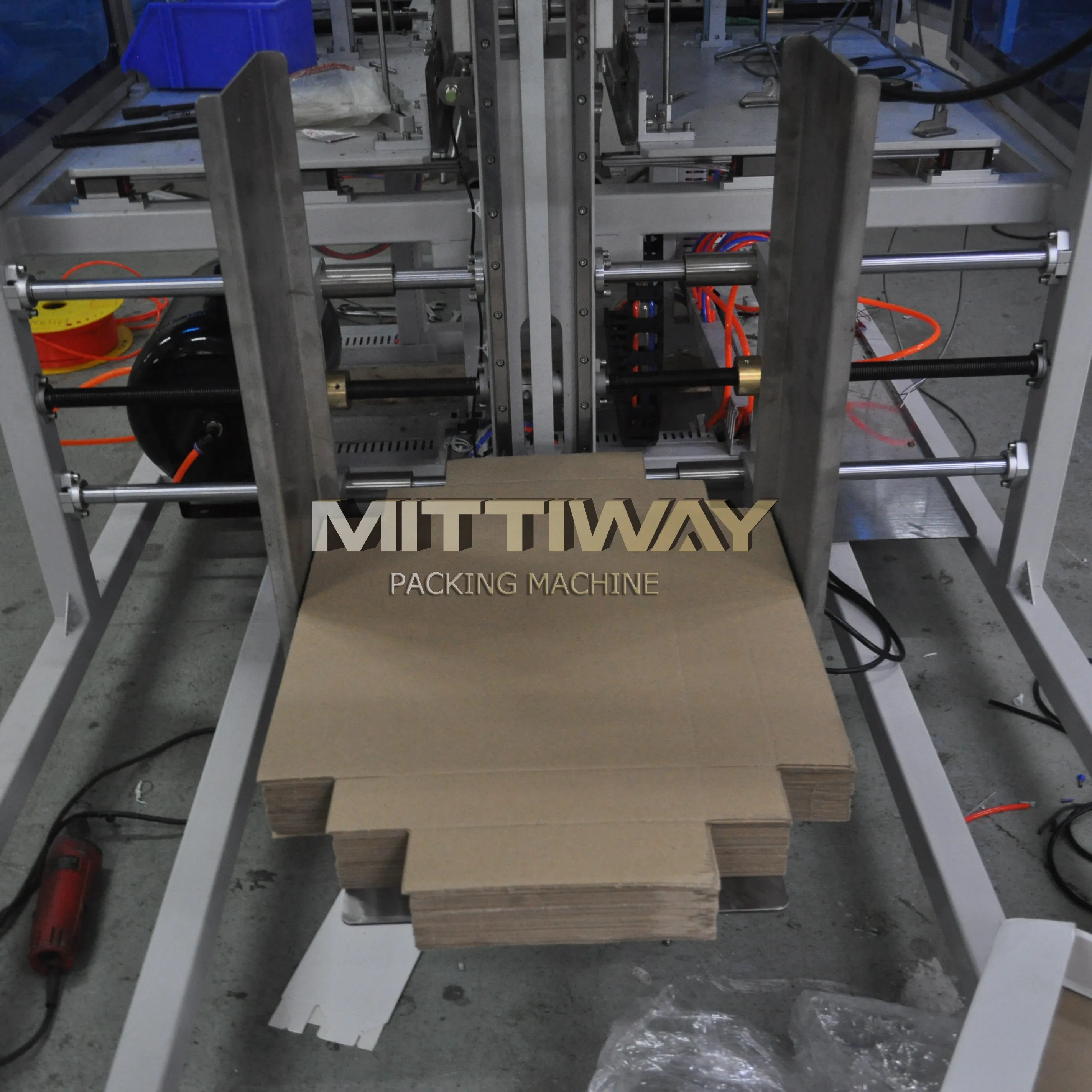 
Cheap Factory wholesale Tray Erector Box Closing Machine Corrugated Tray Former Machine 