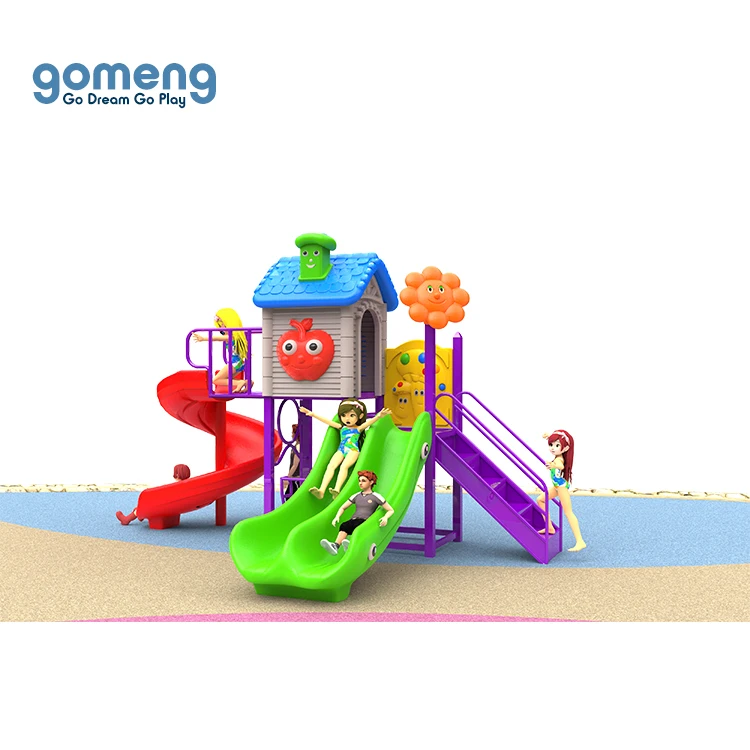 Factory price popular design outdoor simple cheap playground slides