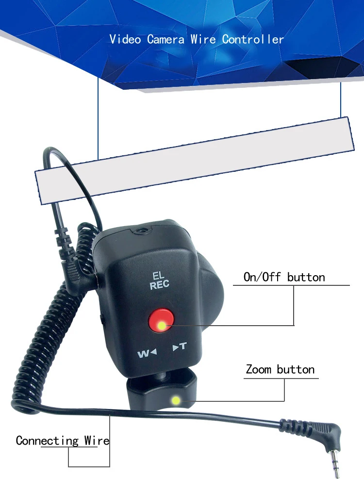 Factory Supply Camera Accessories YuSen EL Tripod Top Jimmy Crane Remote Controller For Sony Camcorder