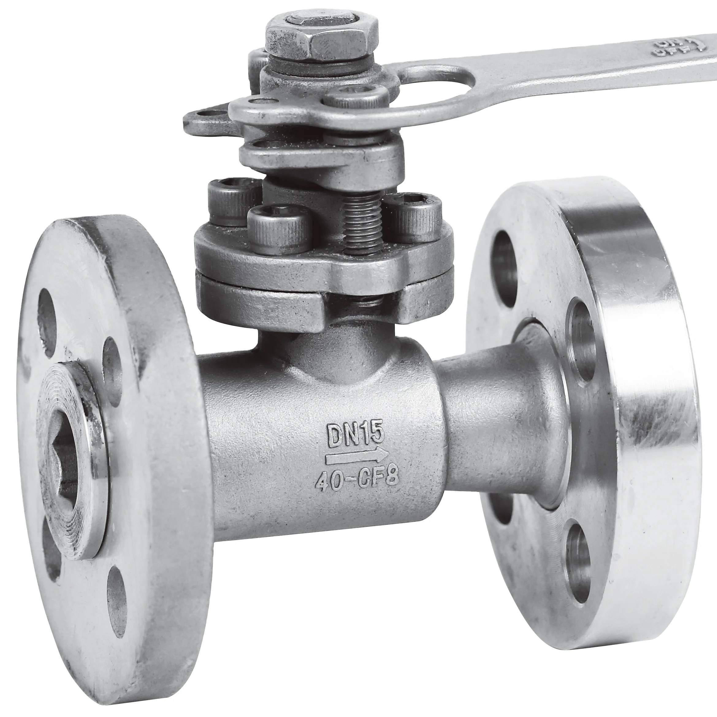 Special Valve Series 1PC Removable Flanged Ball Valve (PN40 Series 2) For Teal Storage