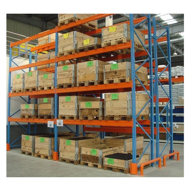 Factory industrial steel storage stacking heavy duty racking shelf selective warehouse pallet storage racks