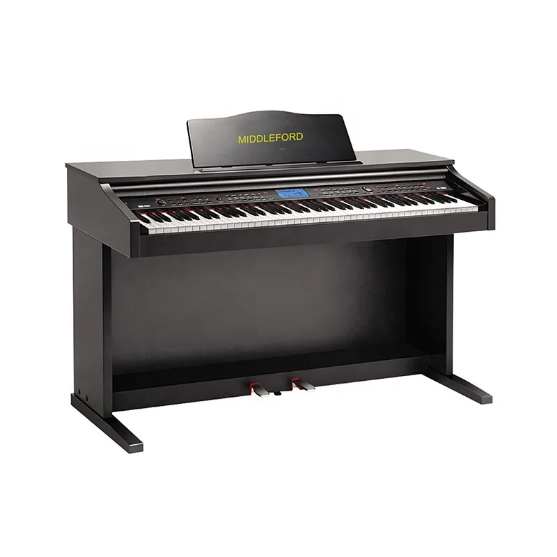 Matt Painting Finish Big LCD Screen Digital Piano