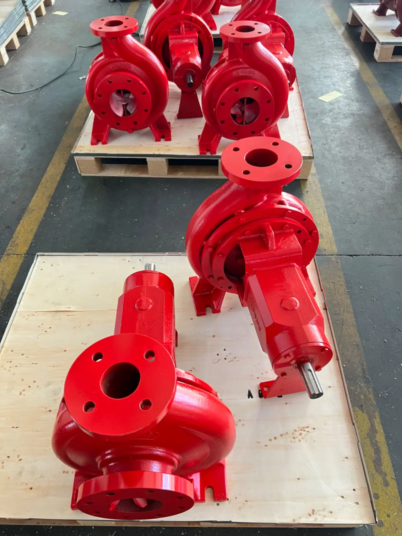 UL Certified Electric Centrifugal Pump Fire Protection Fire Fighting 22kw Single-Stage Pump Water Distribution OEM Customization
