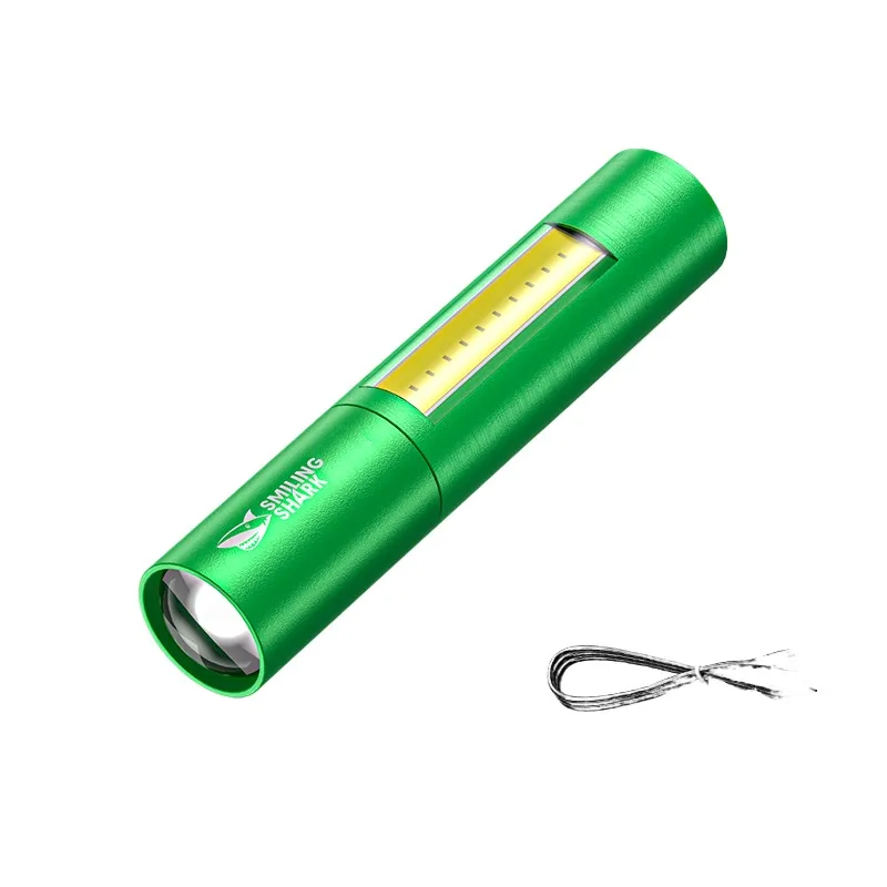 Пользовательский открытый мини-фонарик для кемпинга инспекции USB зарядка портативный яркий свет водонепроницаемый