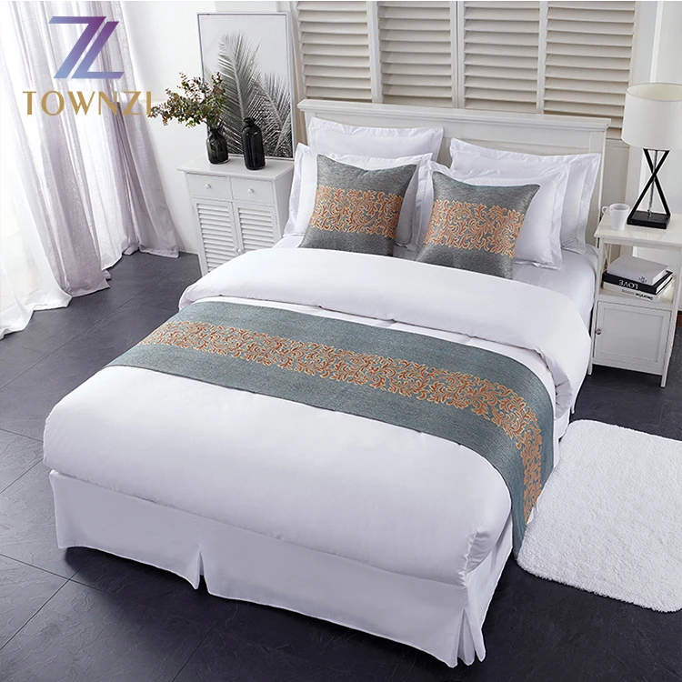 Заводская дешевая цена белый 100% хлопок 60s 250tc 300tc линия простыня для отеля