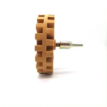 4-Inch Rubber Grinding Wheel Quick De-glue Abrasive Disc for Angle Grinder Die Grinder Adhesive Removal Polishing Wheel