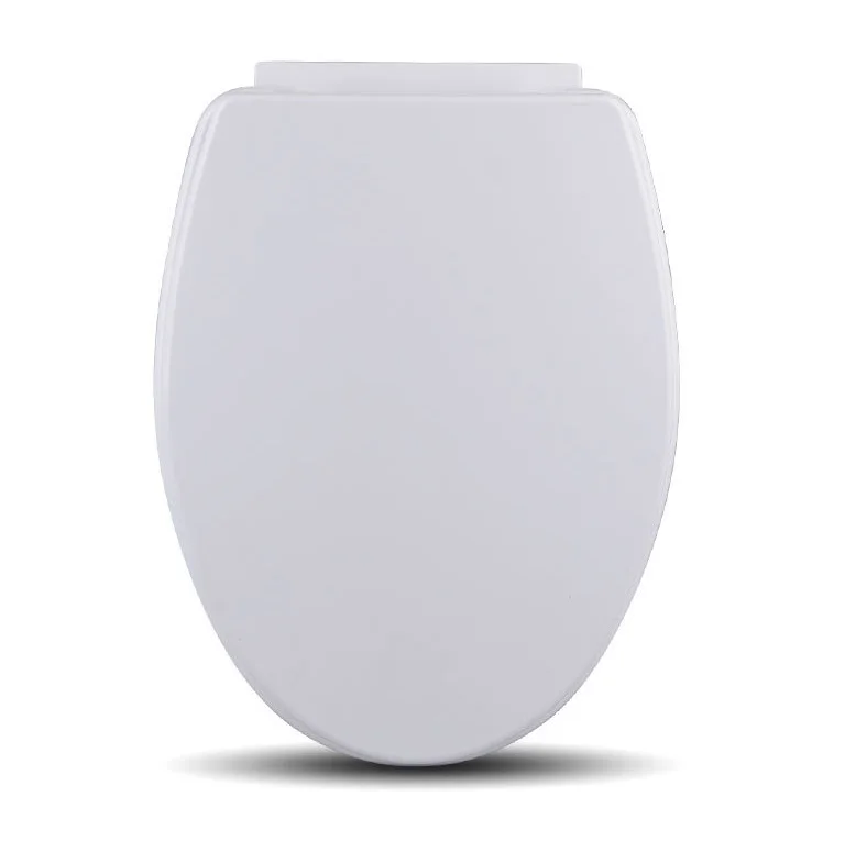 Modern round PP Toilet Seat Cover Soft Close Elongated Bathroom Sanitary Ware Cheap WC Toilet Seat of Plastic Material
