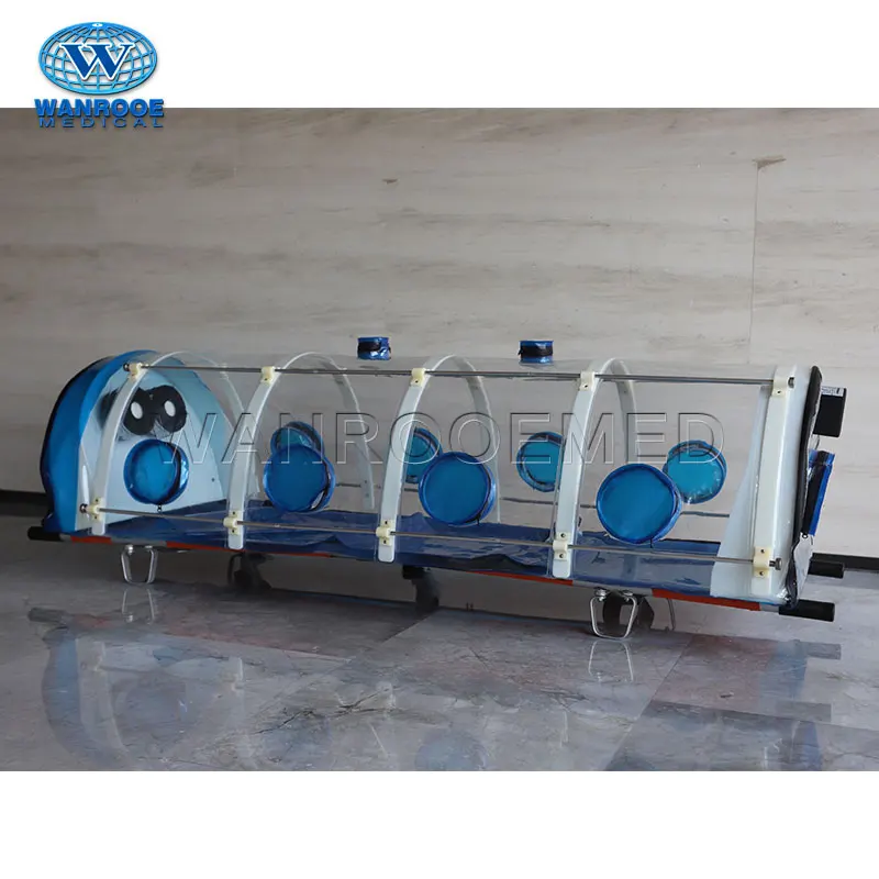EA-13A Medical Lab Portable Biological Negative Pressure Isolation Chamber Stretcher