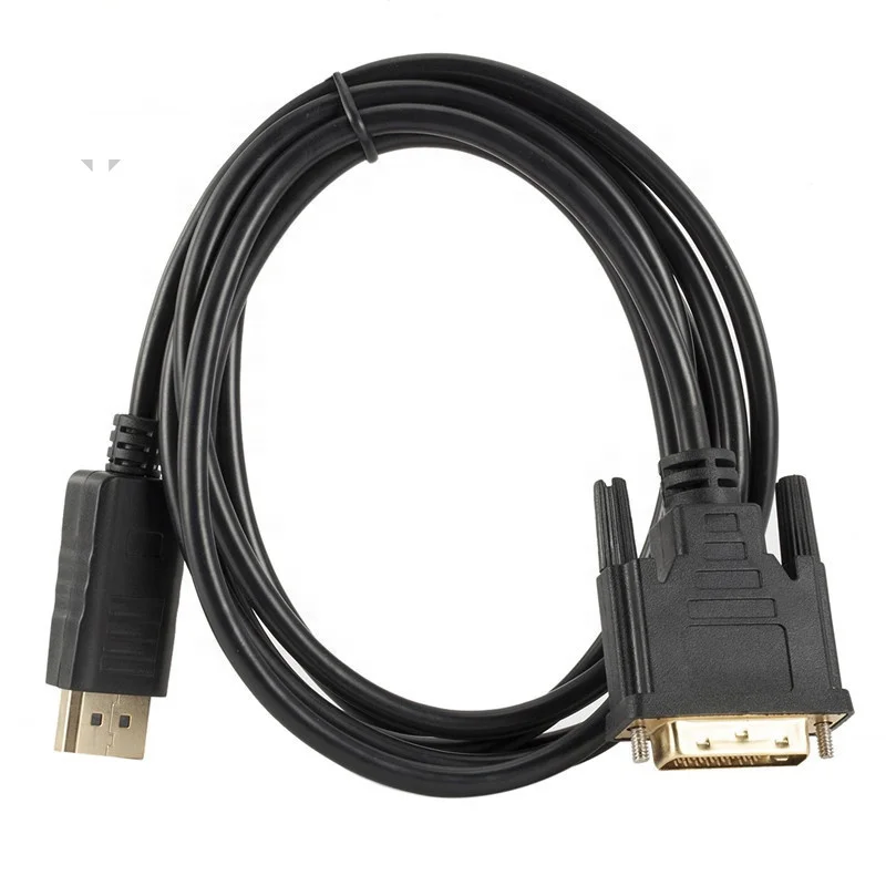 Best selling 4k displayport to DVI 24+1 adapter converter cable for DVD TV