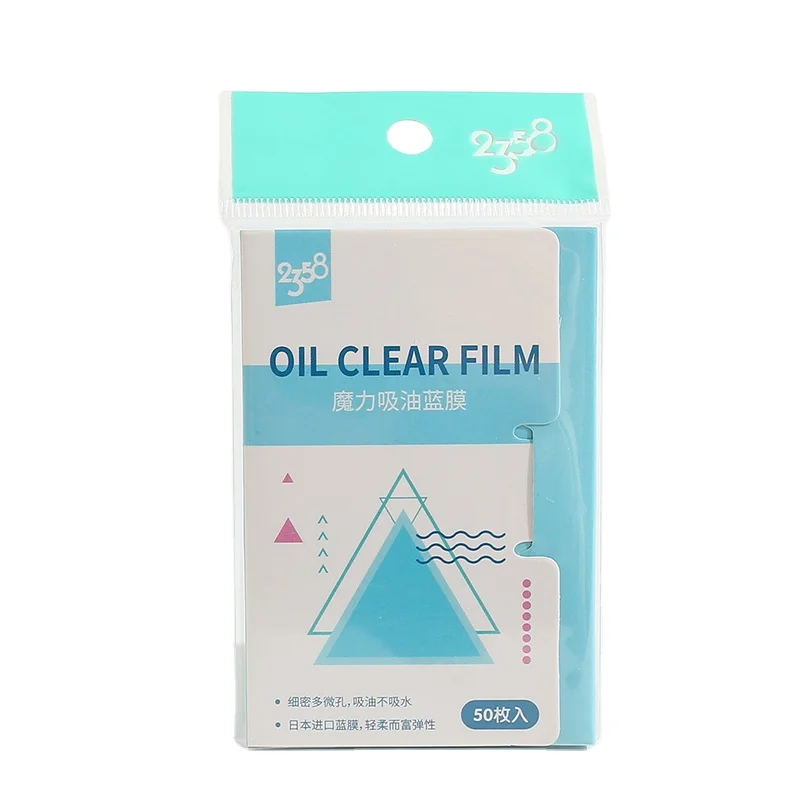 Top quality oil absorption film fabric make-up blotting paper oil removal paper absorb facial oil remover