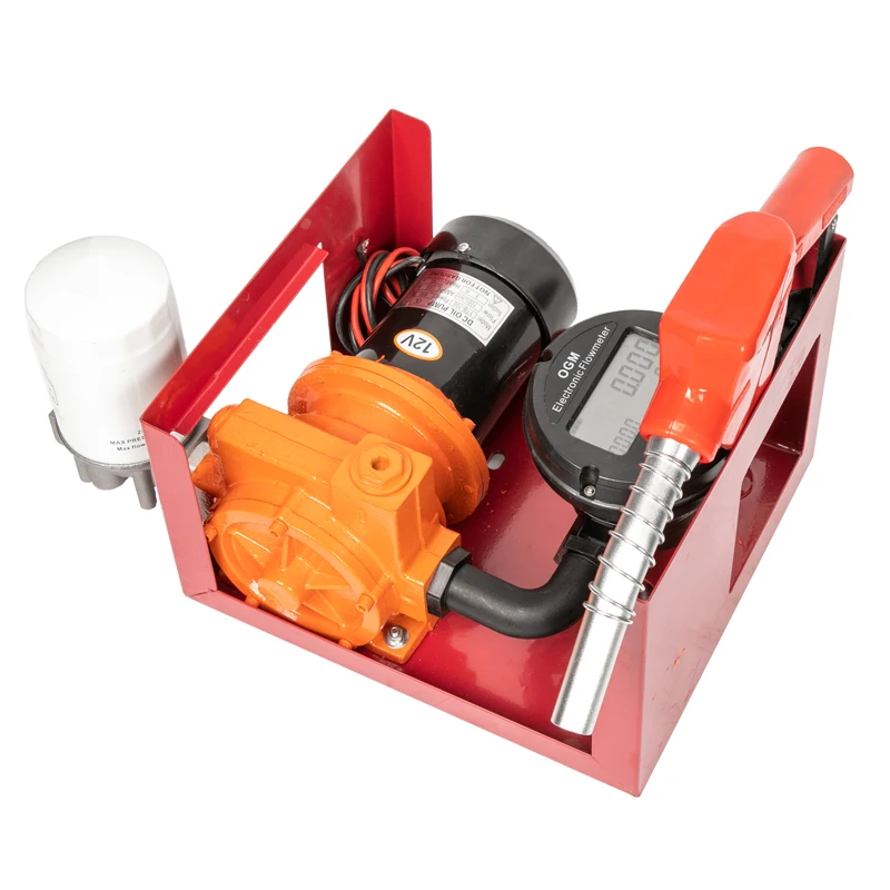 Электрические дизельные топливные насосы с счетчиком дизельного топлива и автоматическим соплом 230 В 550 Вт 60 л/мин