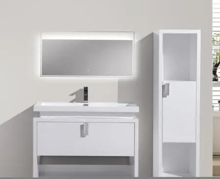 Nanan Guanshu good quality waterproof china classic style good design with miroor showroom modern bathroom vanities