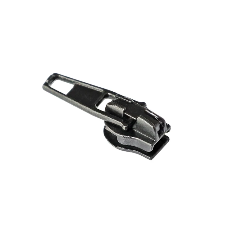 Factory Price Custom Made Zipper Pulls Strong Locking Slider Puller Auto Lock Zipper Slider For Trousers Zipper Slider Body