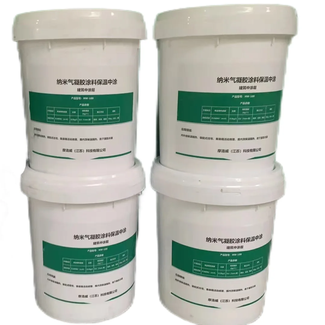 Aerogels Thermal Insulation Materials Silica Coating for Roof and Wall