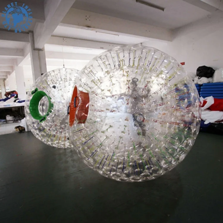 2m Durable PVC Adults Human Zorb Ball Inflatable Rolling Ball on Grass Land