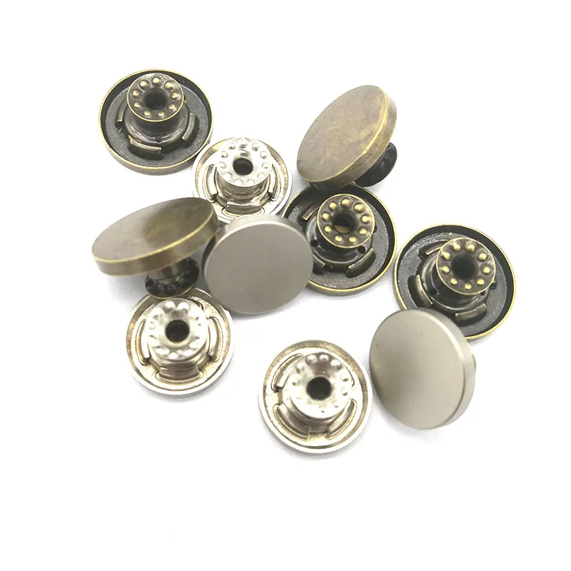 Hot selling fashion custom embossed alloy shank  button logo metal  jean buttons for jean