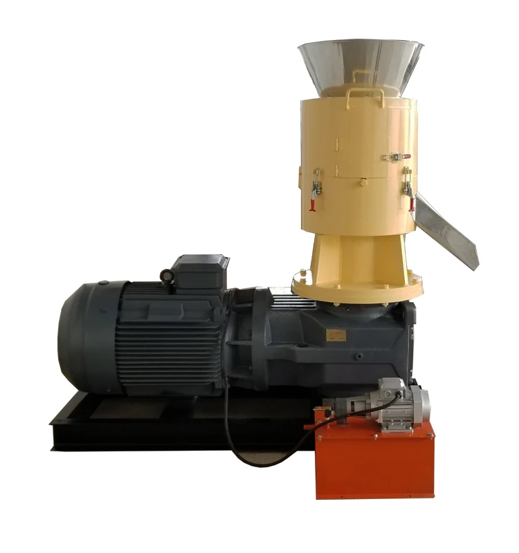 Retail elm 55kw wood scraps kingwood waste recuperation wood pellet machine wood pellet mill