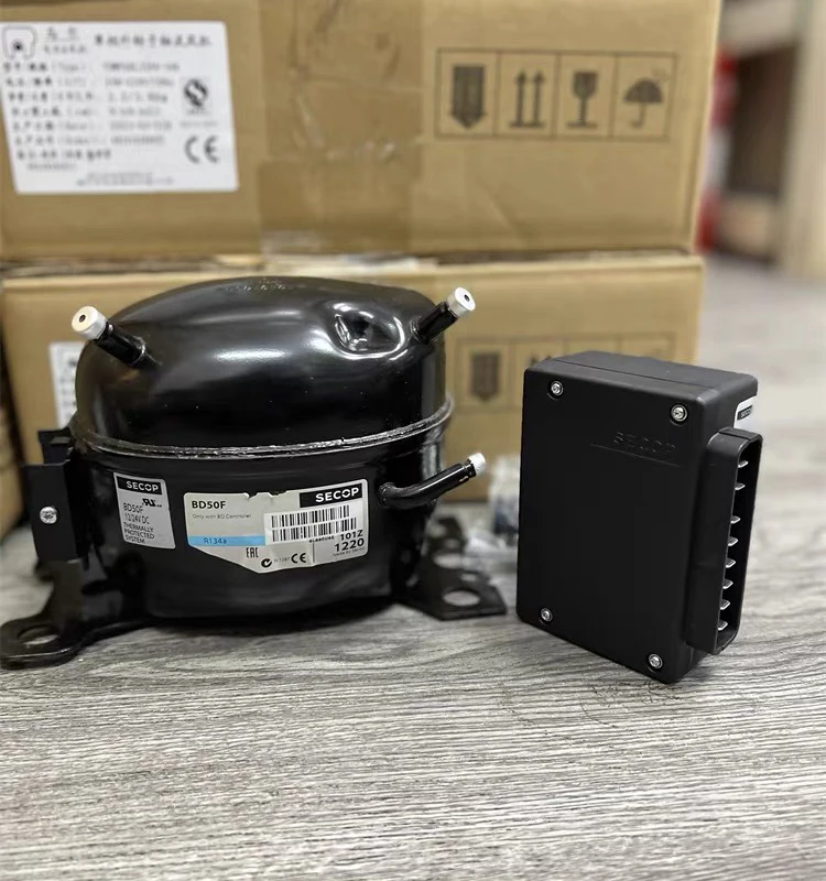 Secop BD35F  R134a 12V 24V DC Direct Current Compressor New Condition