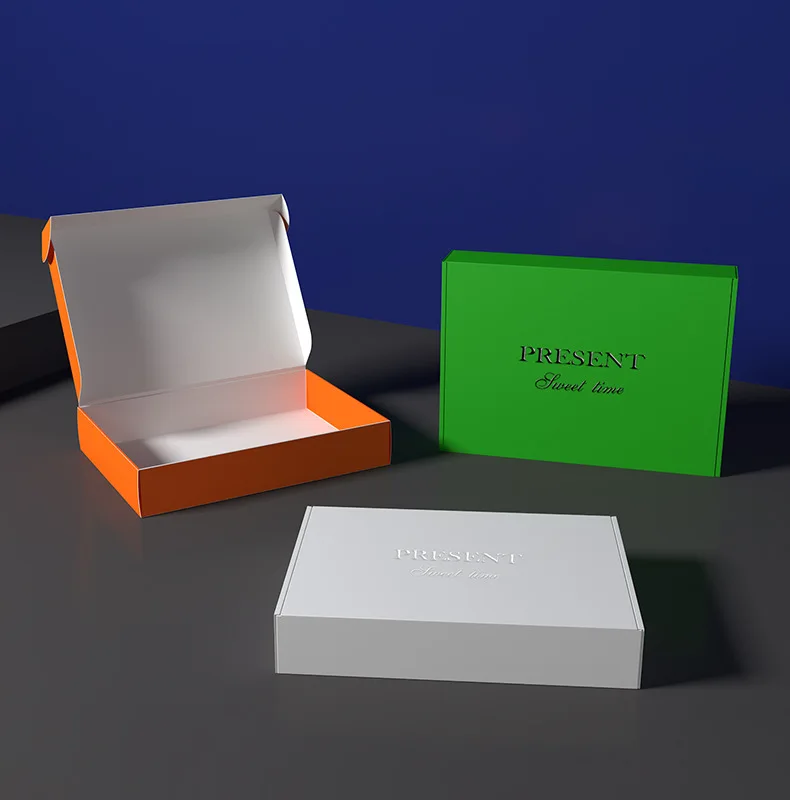 Brand New Manufacturers Airplane Box Cosmetics Clothing Corrugated Box Color Printing Double-sided Packaging Box