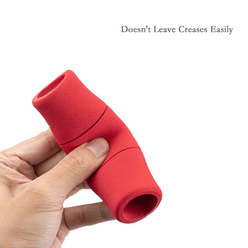 Factory supplier Accept customized Bamboo EVA double lock bicycle handlebar EVA handlebar Anti-skid reinforcement Bicycle grips