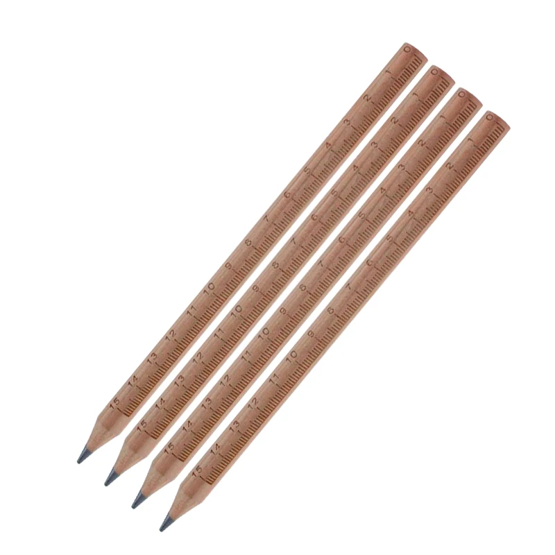 Wholesale round natural wood big size hb 2b pencil for school and office