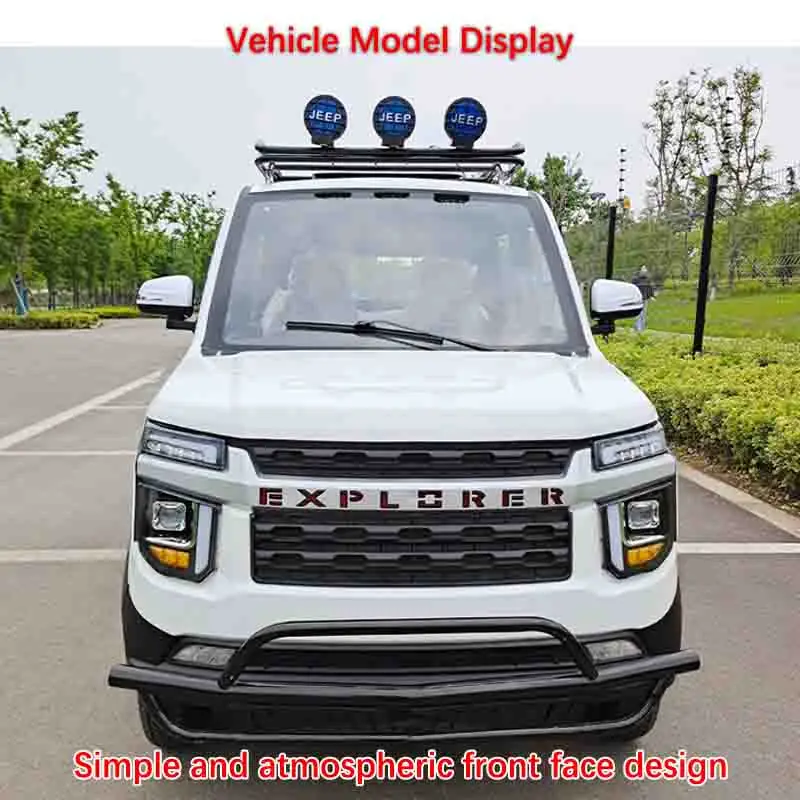 2024 hot sale electric car mini  oil and electricity low speed mini electric car family used mini electric car for old people