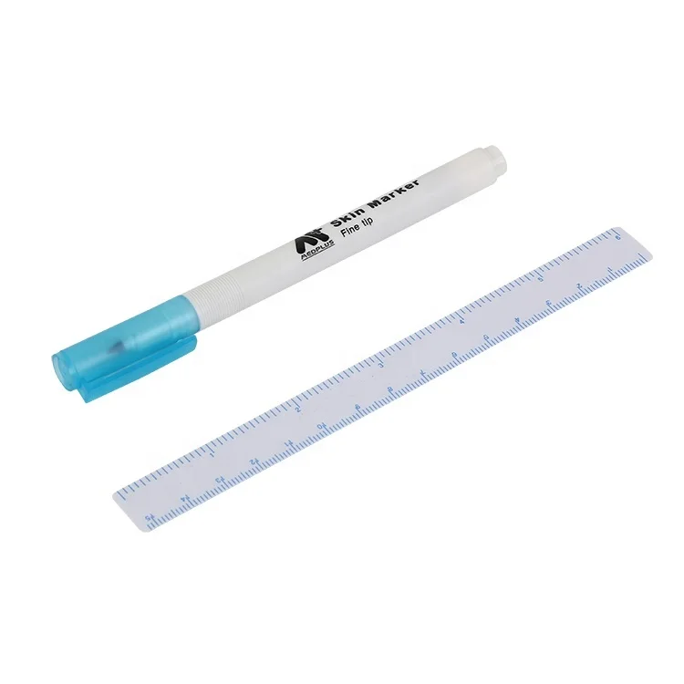 Ручка и чернила для гладкой кожи, водонепроницаемый медицинский маркер для рисования, операций и хирургии