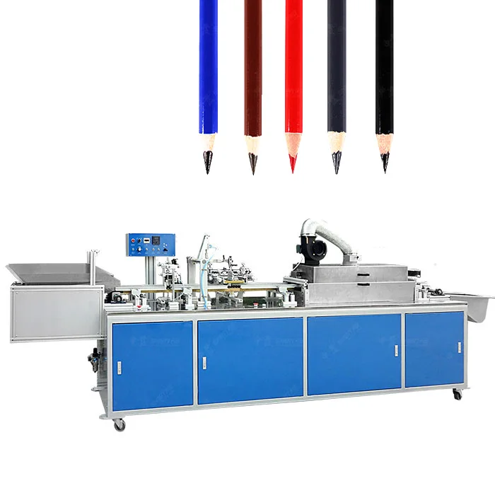 Pens Barrels Automatic Screen Printing Machine for mark pens