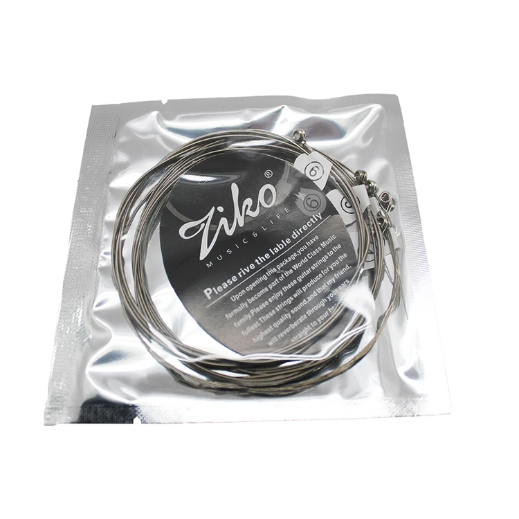Custom Package Set of 6 Strings .009-.042 Extra Light Special Nickel Electric Guitar Strings for Guitar Accessories