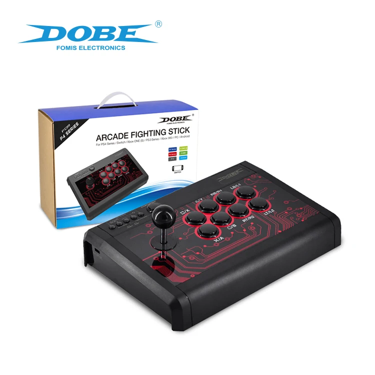  DOBE Фабричный оригинальный новейший USB аркадный боевой джойстик для PS4 PS3 XboxONE S/X Xbox360 PC Android игровые