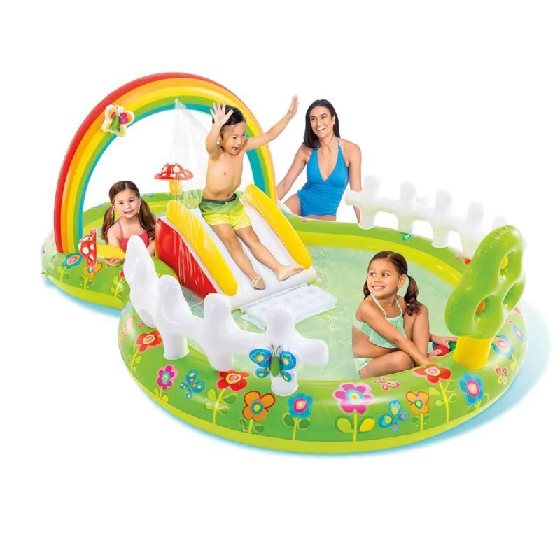 INTEX 57154 My Garden Play Center inflatable swimming pool outdoor inflatable play pool for kids