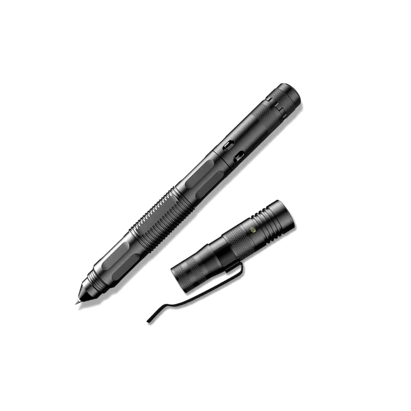 SIVI Best Selling Multi-functional LED Self Defense Survival Rescue Pen Aviation Aluminum Alloy Broken Window Tactical Pen
