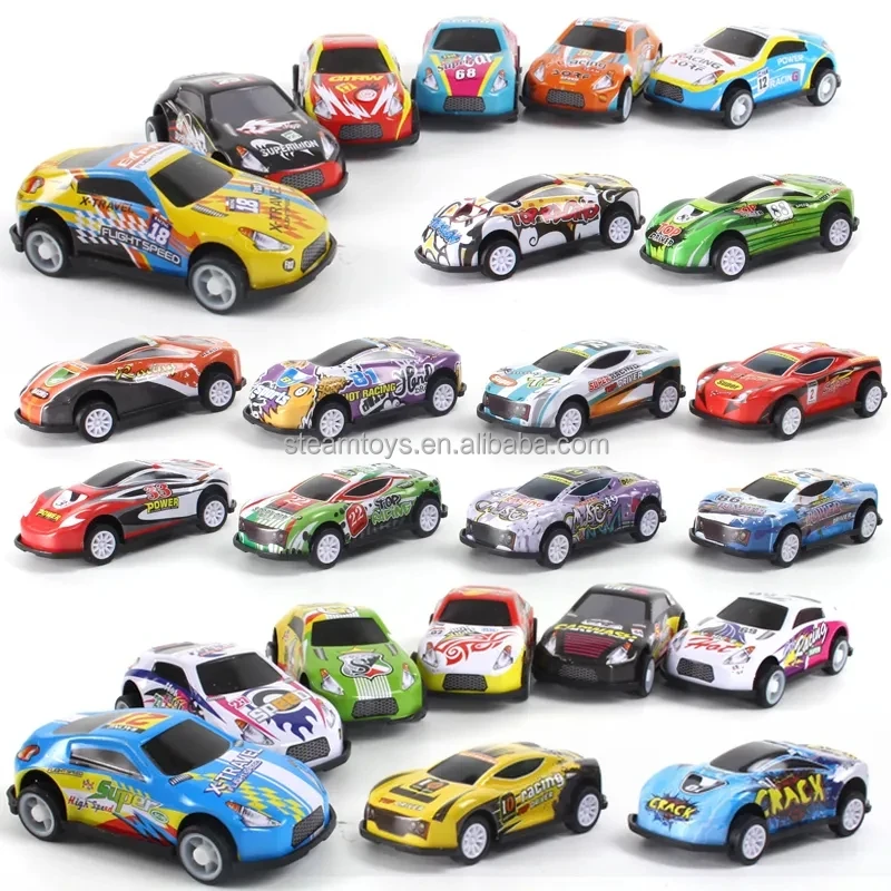 Alloy Car Miniature 1/64 Vehicle Simulation Pull Back Car for Kids Gift Toys from Chinese Wholesale Diecast Toys