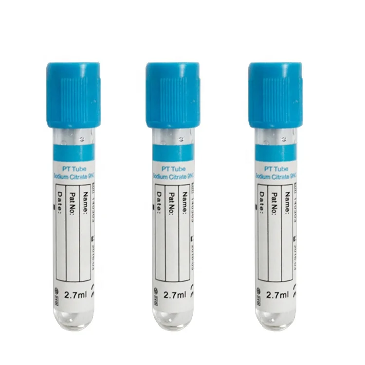 Medical Sterile Plastic Disposable Vacuum Blood Test Collection Tube