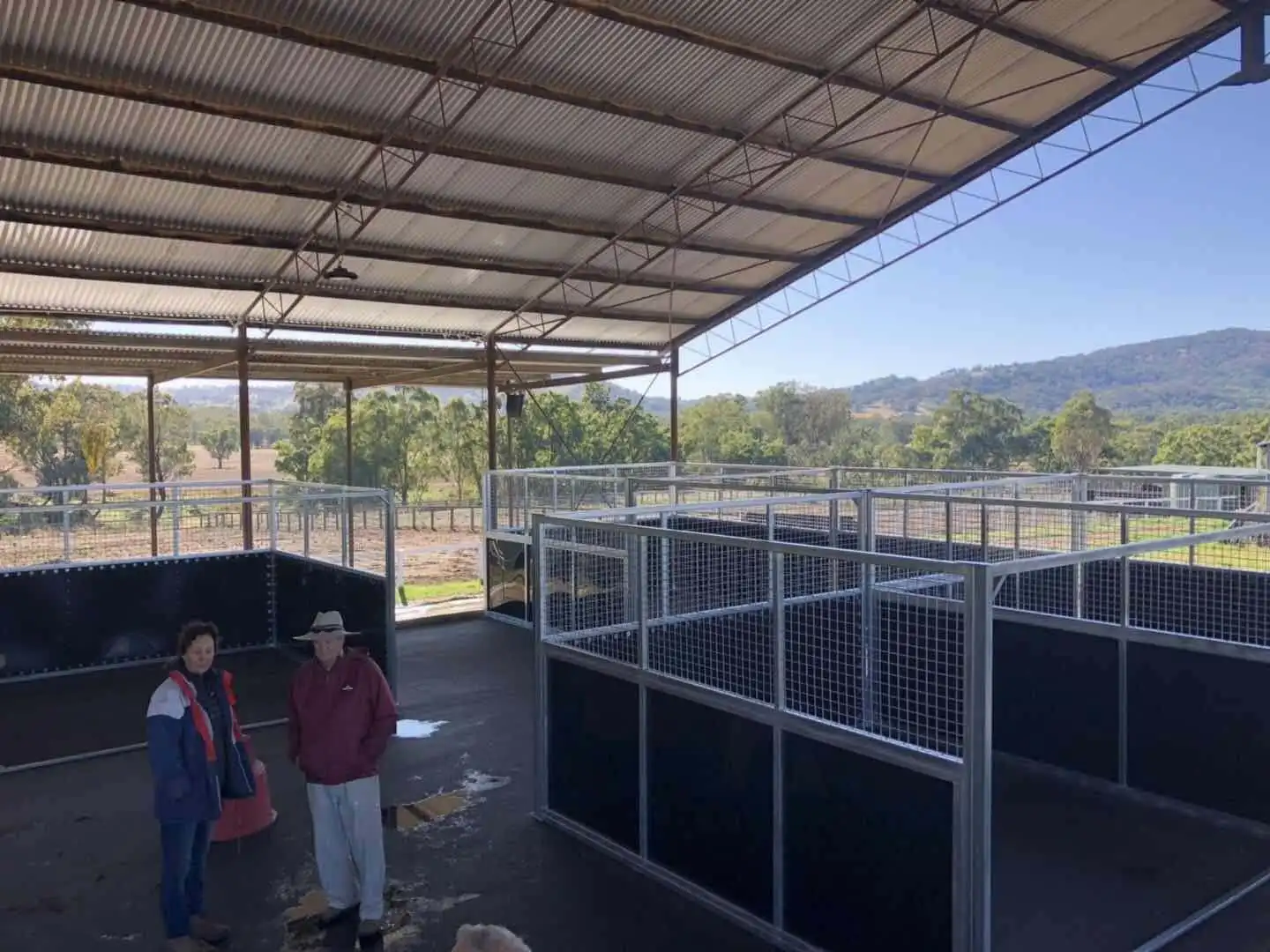 New 2.2m High x 3.6m Long x 3.6m Wide Full PE Sheet Portable Horse Stable And Horse Stall For Horse Yard