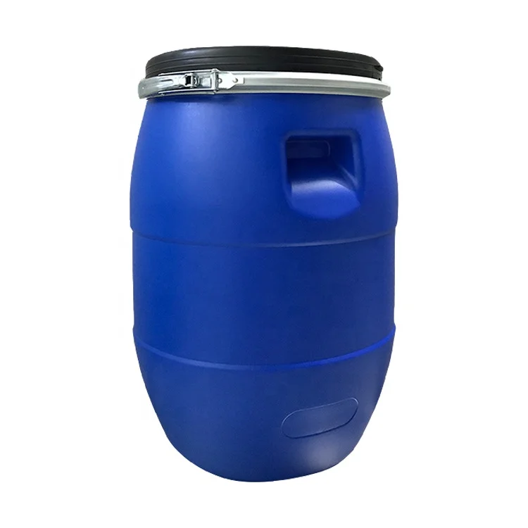 
wholesale Good price 60L blue empty plastic barrel China manufacture for chemicals water plastic barrel 