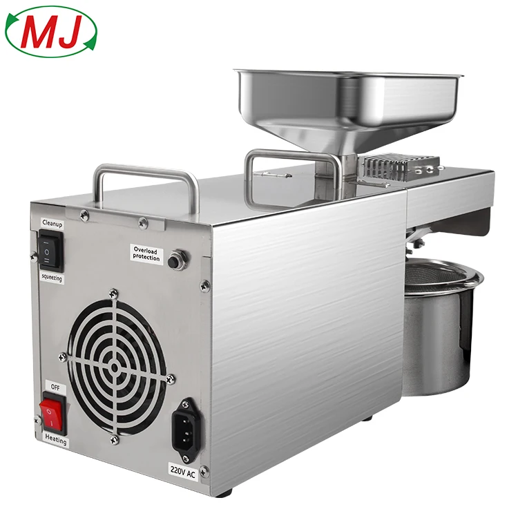 Best price High quality Stainless Steel Home Use Cold Hot Extraction Avocado Olive Sesame Peanut Walnut Screw Oil Press Machine