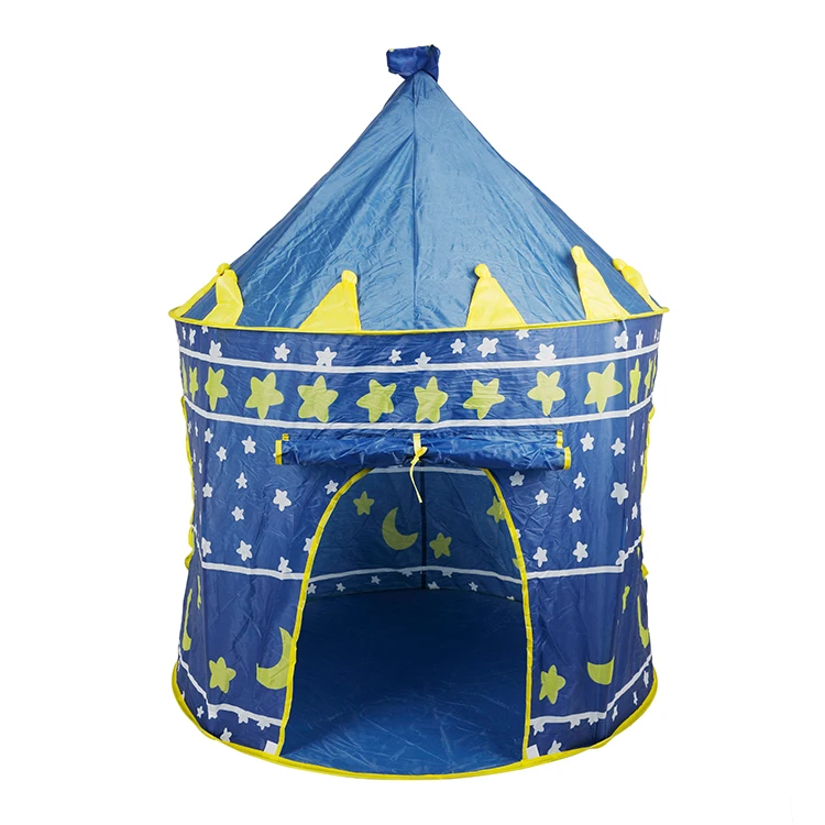 Indoor wholesale Cheap tents manufacturers children prince princess kid play castle tent