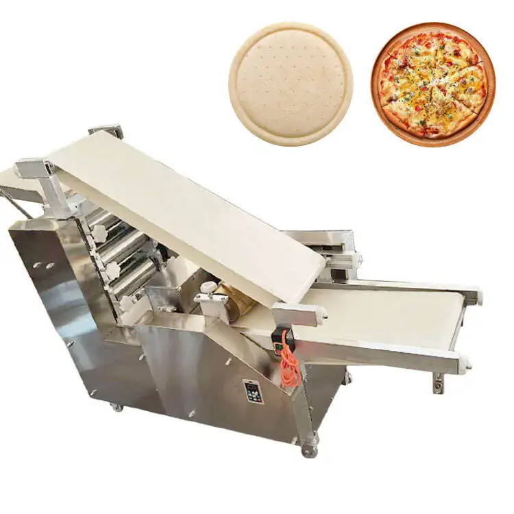 Factory Price Automatic Electrical Pizza Crust Base Maker Pita Bread Dough Sheeter Making Machine